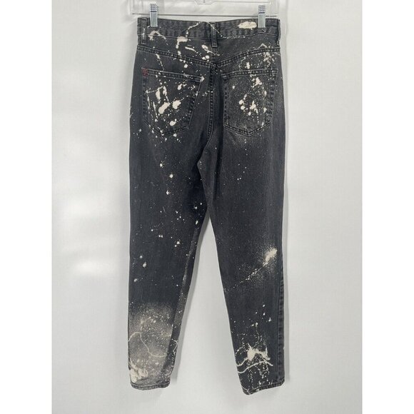 BDG Black Paint Splatter Mom Jeans Sz 27 - Picture 4 of 7